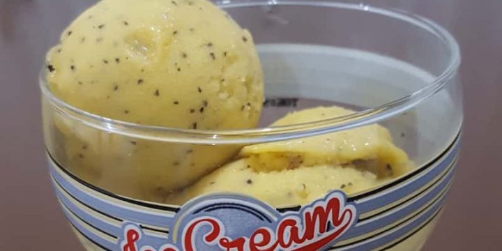 Receita de sorvete de frutas